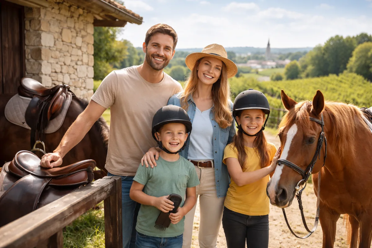 Comment planifier des vacances équestres en Charente pour toute la famille