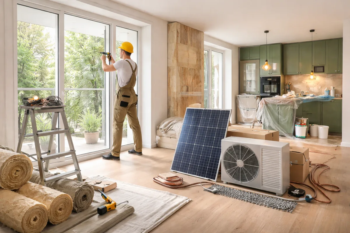 Quels sont les travaux de rénovation énergétique à envisager pour un appartement